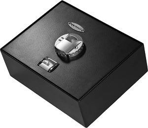 Barska top opening biometric safe AX11556