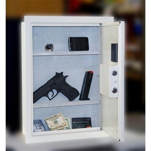 Protex electronic wall safe – PWS-1814E in wall safe