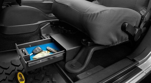 under seat gun safe