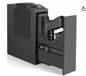 Biometric Slider Handgun Gun Safe for Nightstand